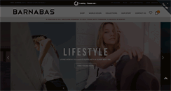 Desktop Screenshot of barnabasclothing.com
